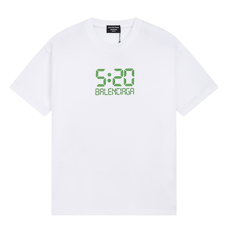 Wholesale High-quality Cheap B.alenciaga Short Sleeve Crew Neck T-Shirts for sale