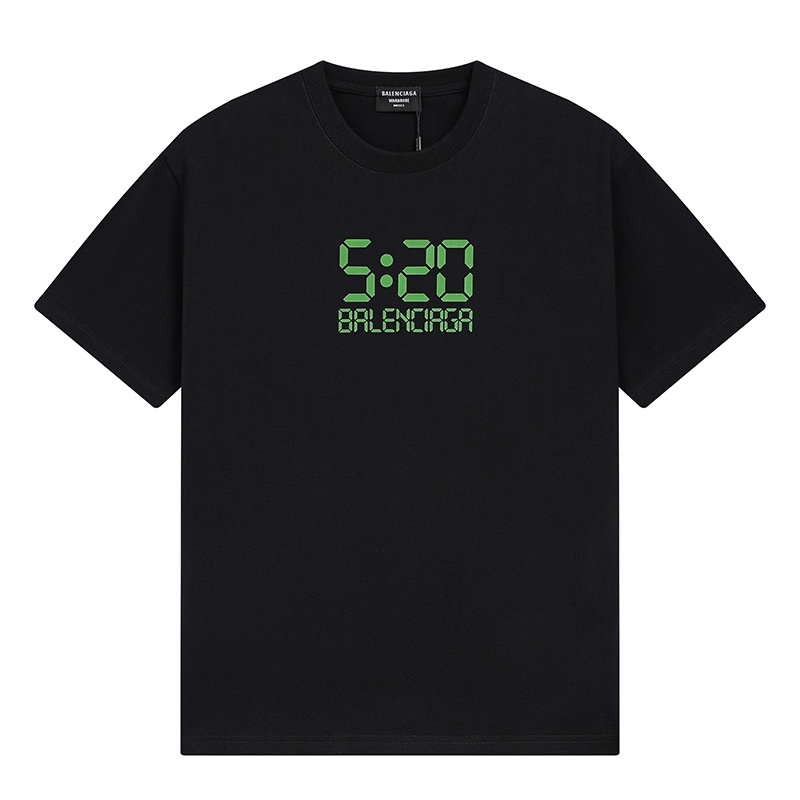 Wholesale High-quality Cheap B.alenciaga Short Sleeve Crew Neck T-Shirts for sale