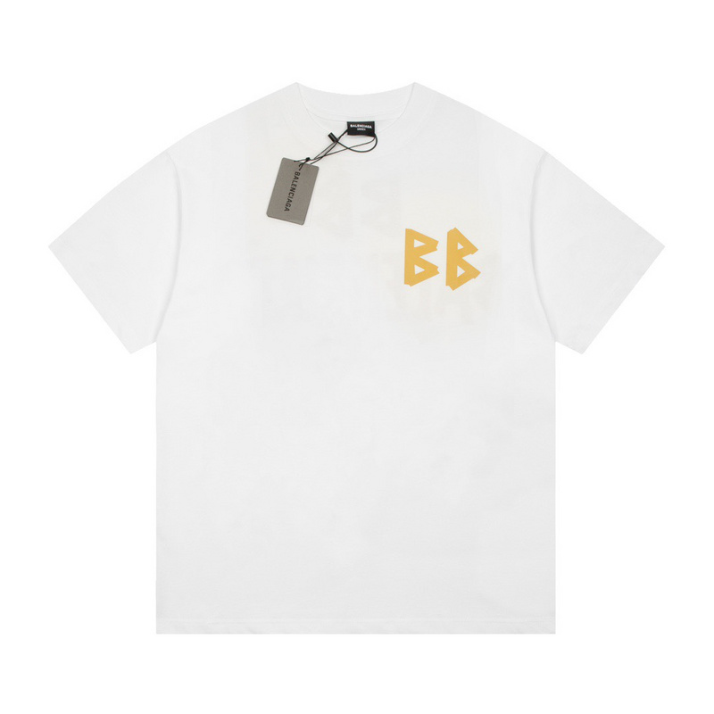 Wholesale High-quality Cheap B.alenciaga Short Sleeve Crew Neck T-Shirts for sale