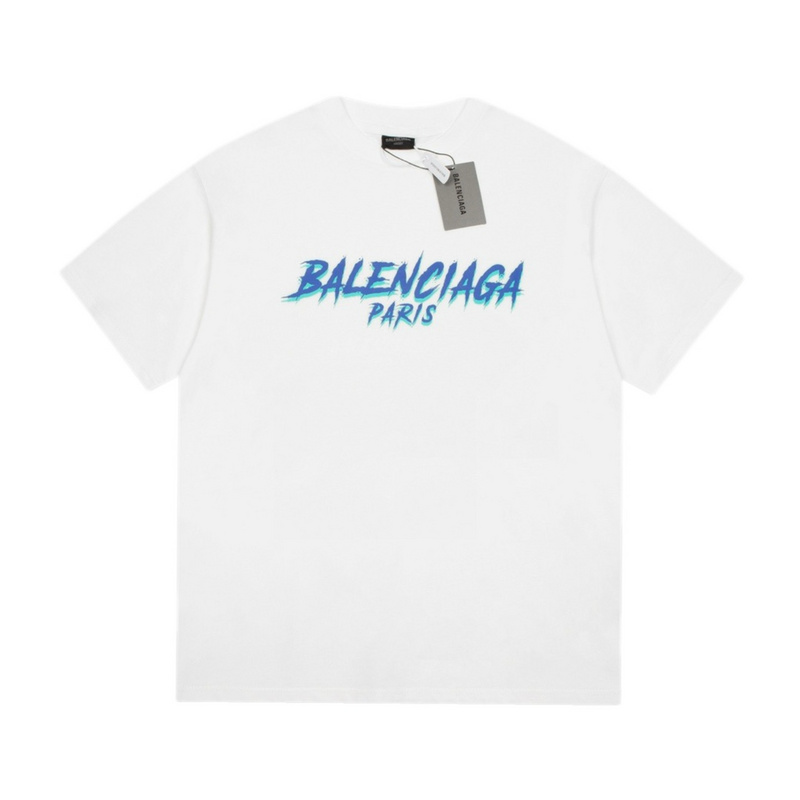 Wholesale High-quality Cheap B.alenciaga Short Sleeve Crew Neck T-Shirts for sale