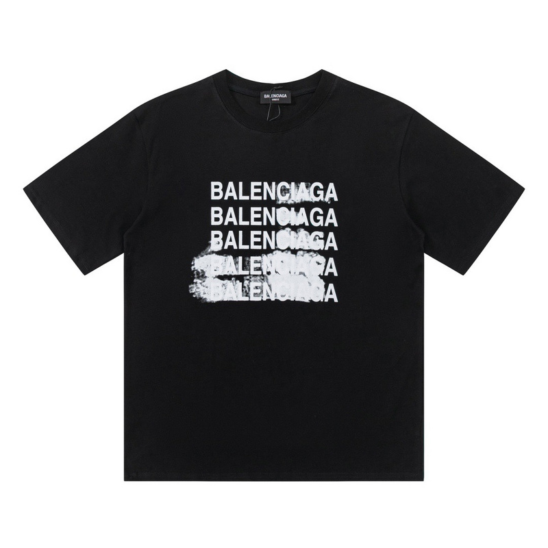 Wholesale High-quality Cheap B.alenciaga Short Sleeve Crew Neck T-Shirts for sale