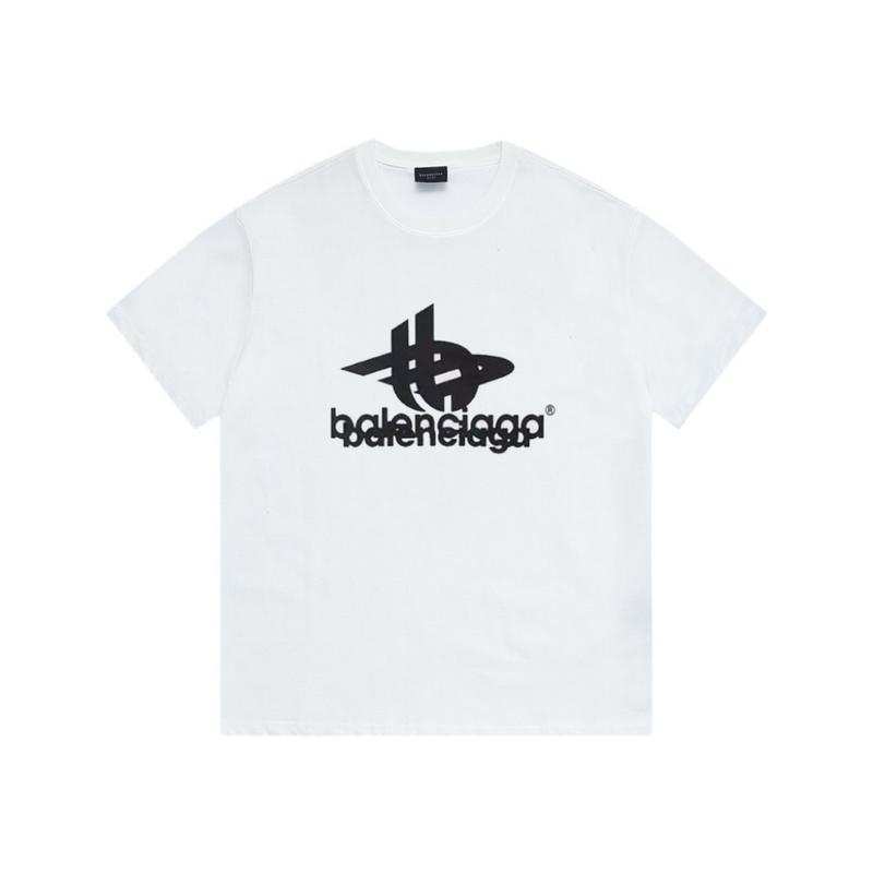 Wholesale High-quality Cheap B.alenciaga Short Sleeve Crew Neck T-Shirts for sale
