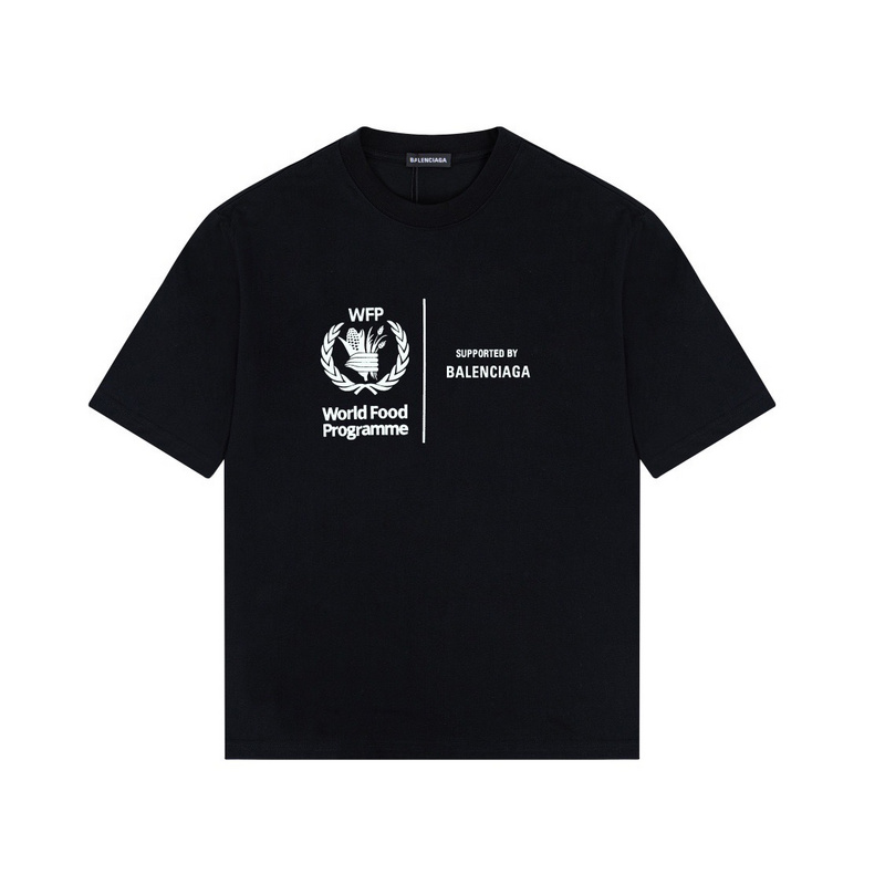 Wholesale High-quality Brands Casual T shirts B.alenciaga Short Sleeve Crew Neck Designer T-Shirts for sale