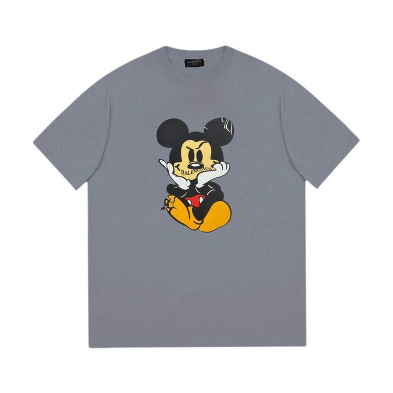 Wholesale High-quality Cheap B.alenciaga Short Sleeve Crew Neck T-Shirts for sale