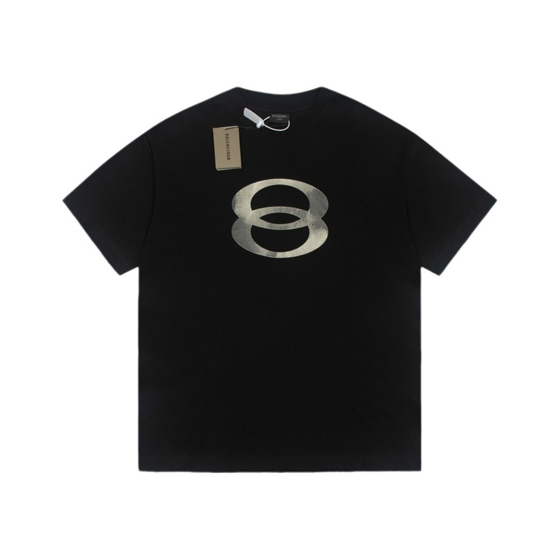 Wholesale High-quality Cheap B.alenciaga Short Sleeve Crew Neck T-Shirts for sale