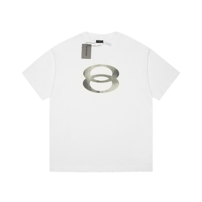 Wholesale High-quality Cheap B.alenciaga Short Sleeve Crew Neck T-Shirts for sale