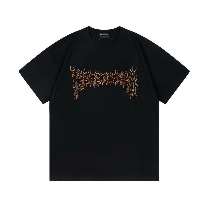 Wholesale High-quality Cheap B.alenciaga Short Sleeve Crew Neck T-Shirts for sale