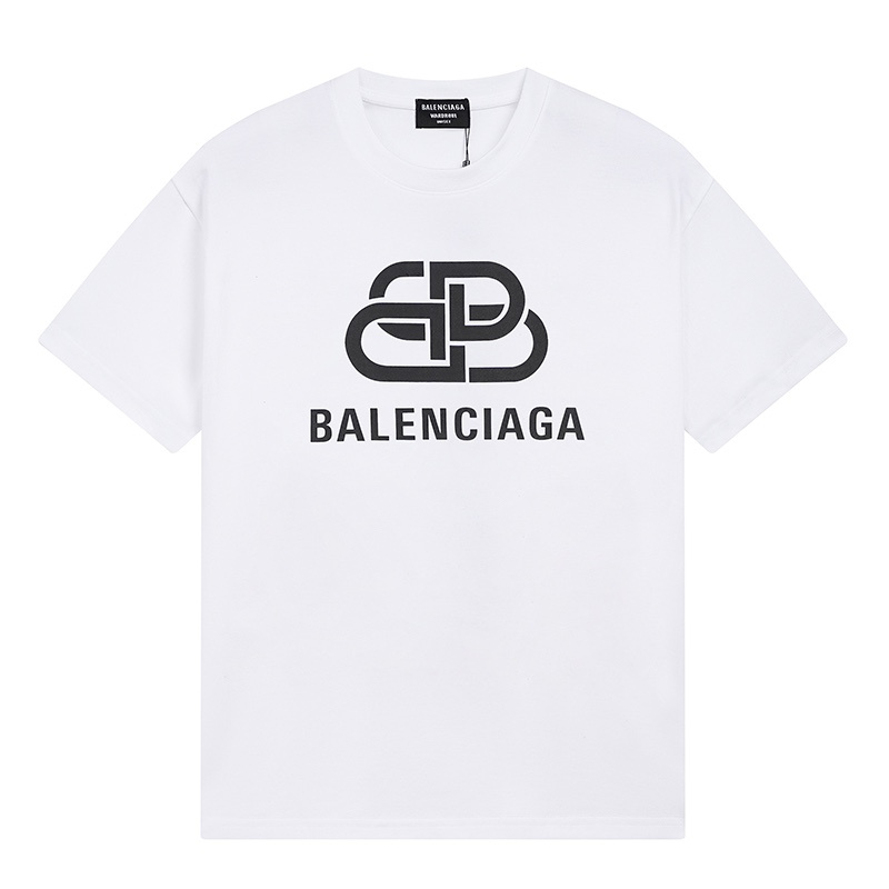 Wholesale High-quality Cheap B.alenciaga Short Sleeve Crew Neck T-Shirts for sale