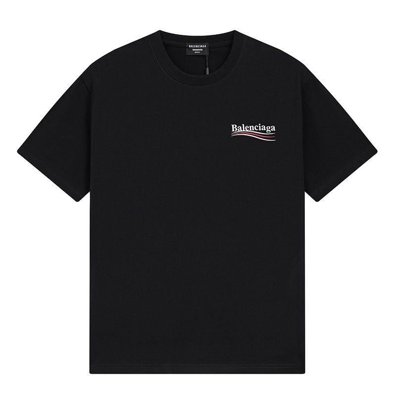 Wholesale High-quality Cheap B.alenciaga Short Sleeve Crew Neck T-Shirts for sale