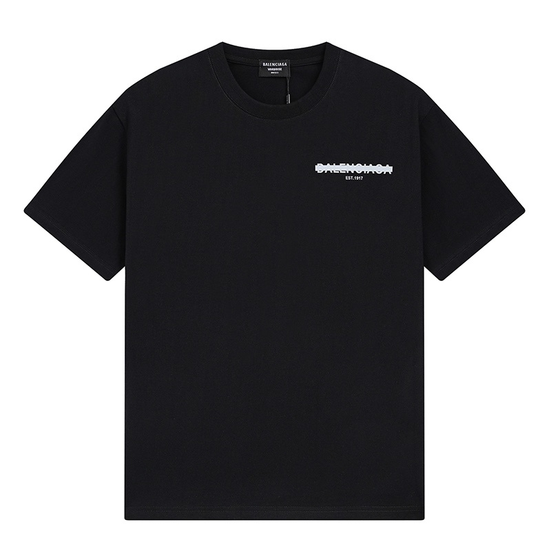 Wholesale High-quality Cheap B.alenciaga Short Sleeve Crew Neck T-Shirts for sale