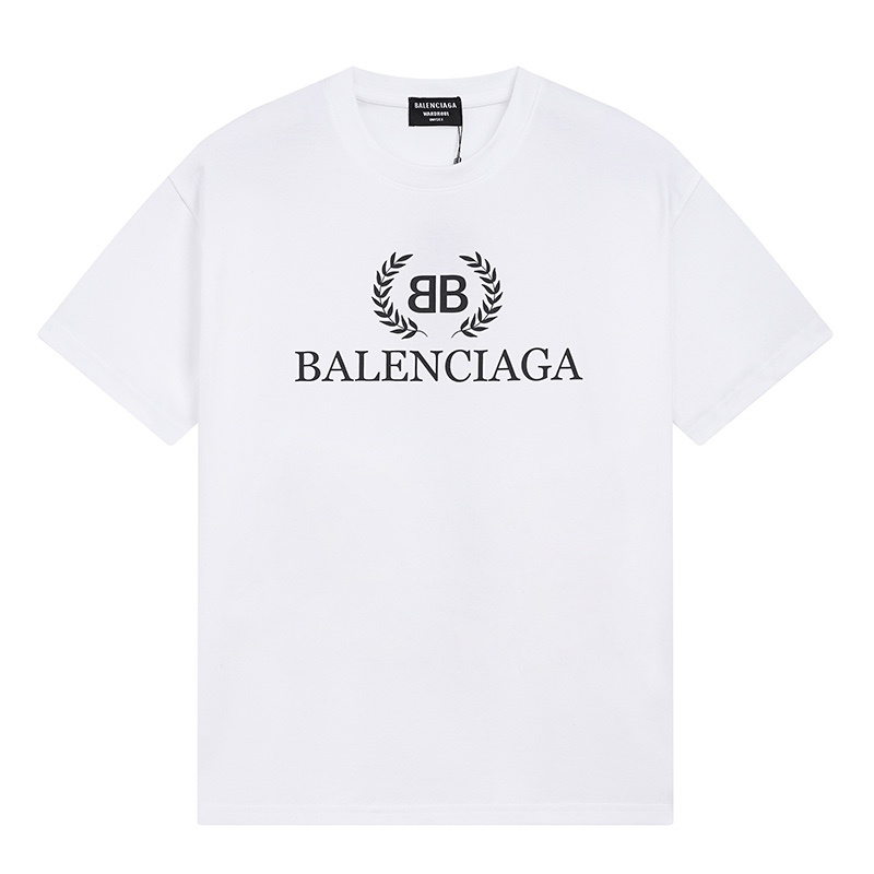 Wholesale High-quality Cheap B.alenciaga Short Sleeve Crew Neck T-Shirts for sale