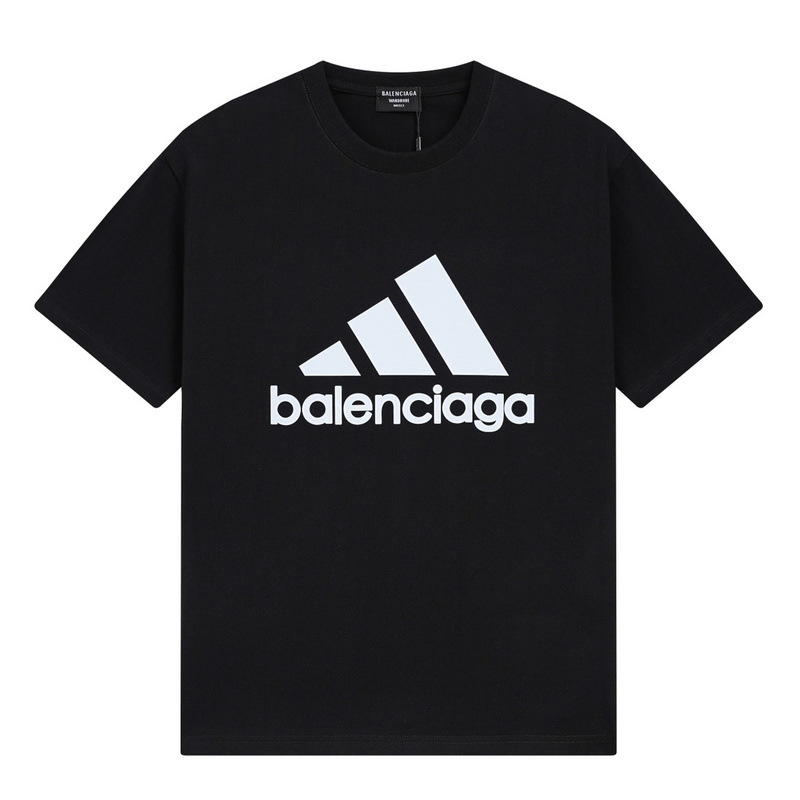 Wholesale High-quality Cheap B.alenciaga Short Sleeve Crew Neck T-Shirts for sale