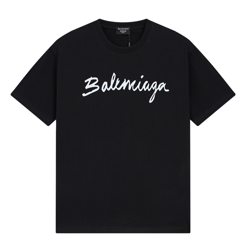 Wholesale High-quality Cheap B.alenciaga Short Sleeve Crew Neck T-Shirts for sale