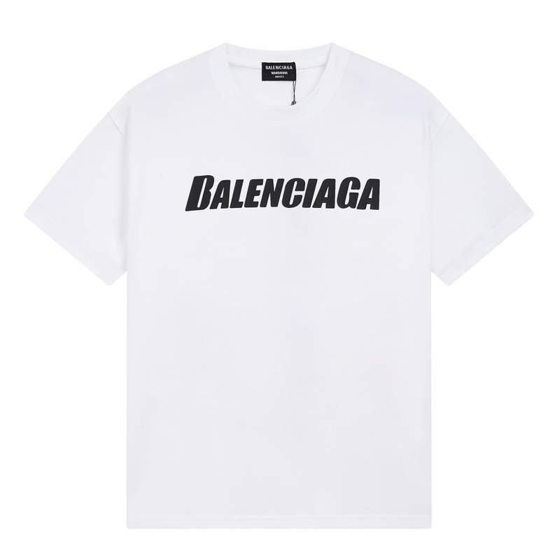 Wholesale High-quality Cheap B.alenciaga Short Sleeve Crew Neck T-Shirts for sale
