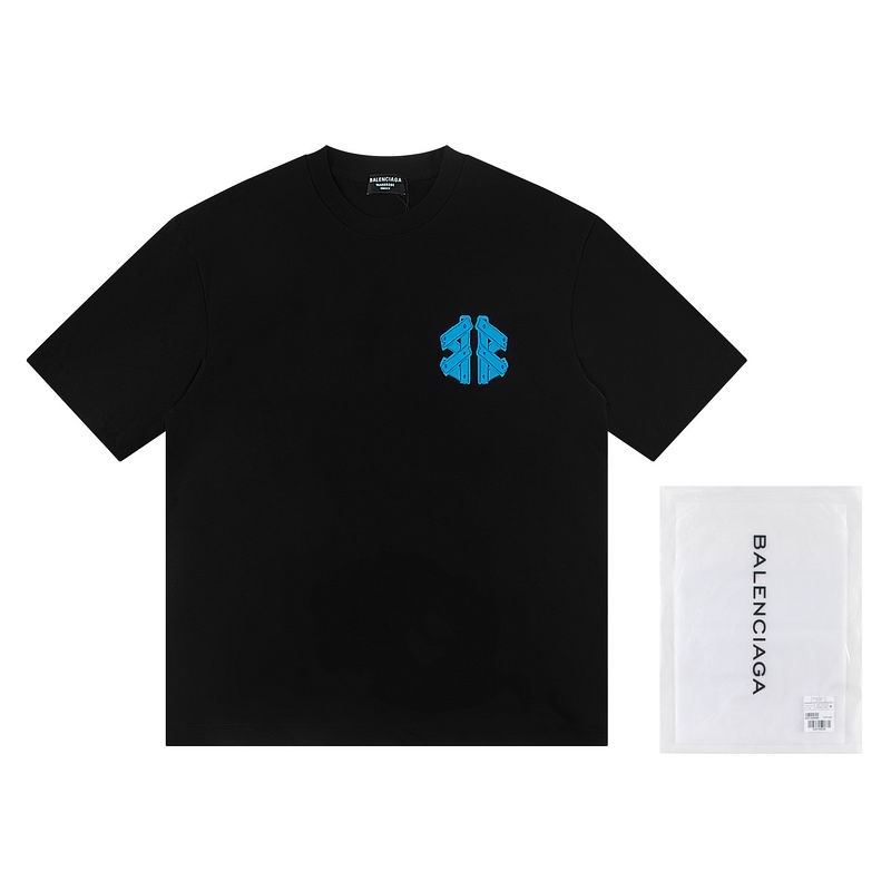 Wholesale High-quality B.alenciaga Short Sleeve Crew Neck Replica Designer T-Shirts for sale