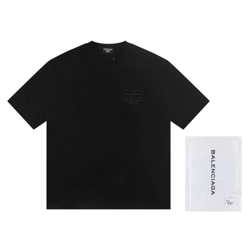 Wholesale High-quality B.alenciaga Short Sleeve Crew Neck Replica Designer T-Shirts for sale