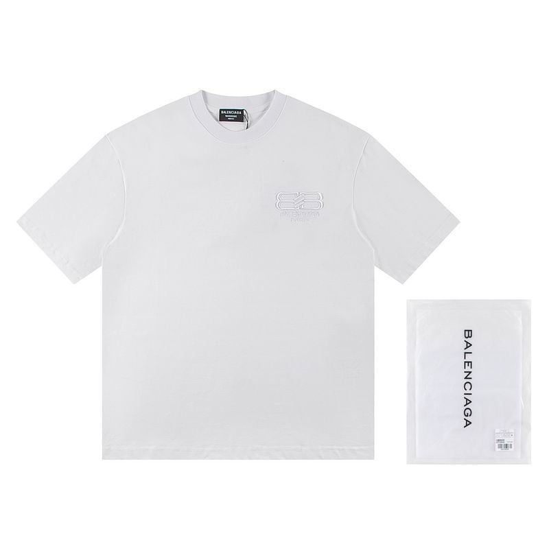 Wholesale High-quality B.alenciaga Short Sleeve Crew Neck Replica Designer T-Shirts for sale