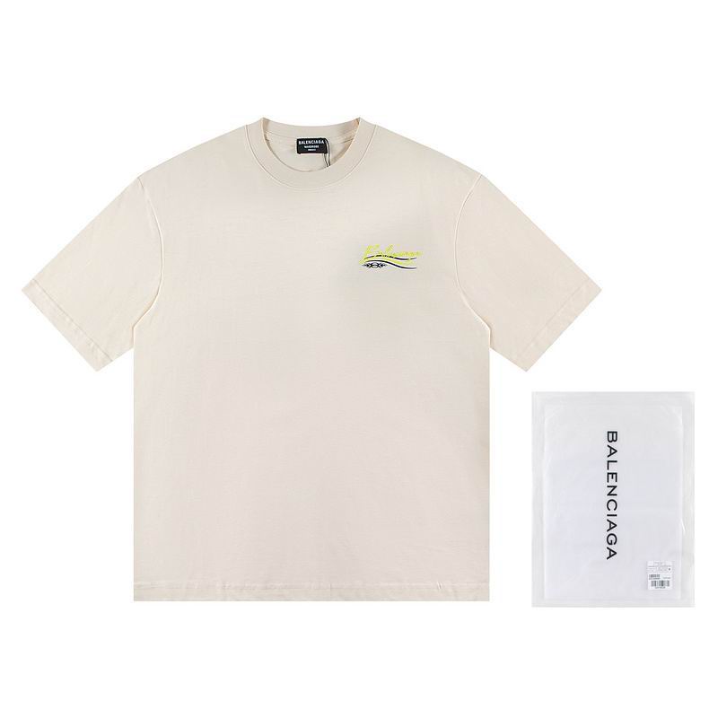 Wholesale High-quality B.alenciaga Short Sleeve Crew Neck Replica Designer T-Shirts for sale