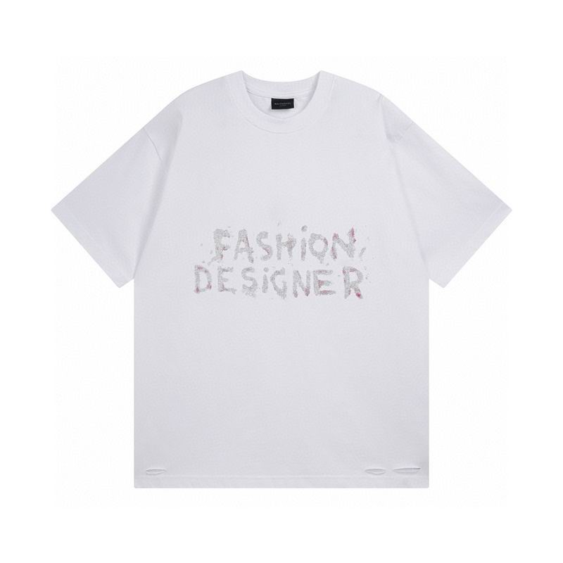 Wholesale High-quality Cheap Balenciaga Short Sleeve Crew Neck Designer T-Shirts for sale