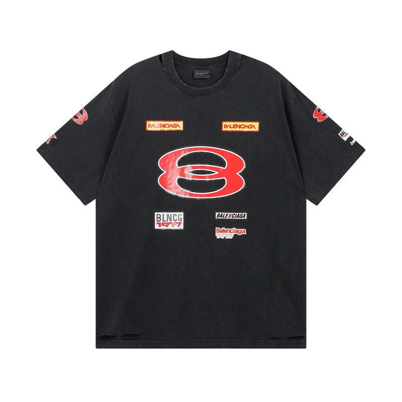 Wholesale High-quality Cheap Balenciaga Short Sleeve Crew Neck Designer T-Shirts for sale