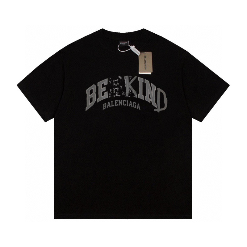 Wholesale High-quality Cheap B.alenciaga Short Sleeve Crew Neck T-Shirts for sale