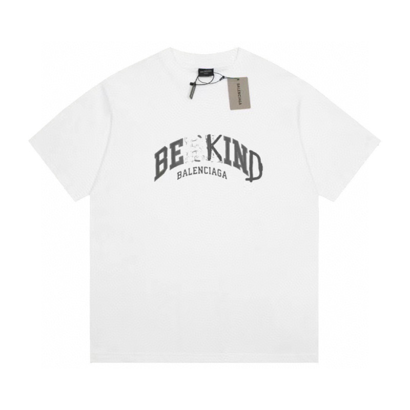 Wholesale High-quality Cheap B.alenciaga Short Sleeve Crew Neck T-Shirts for sale