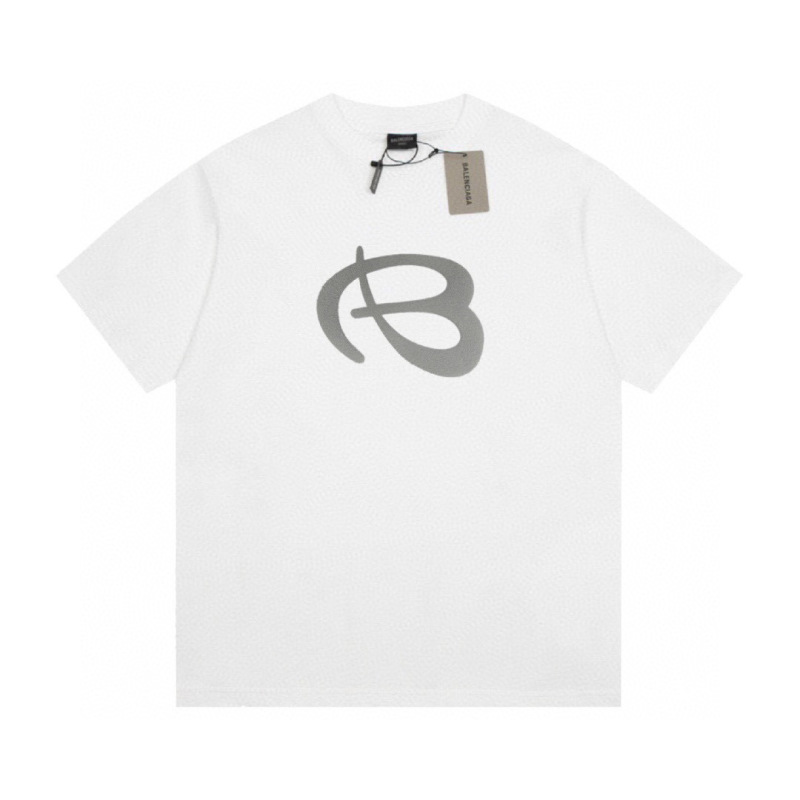 Wholesale High-quality Cheap B.alenciaga Short Sleeve Crew Neck T-Shirts for sale