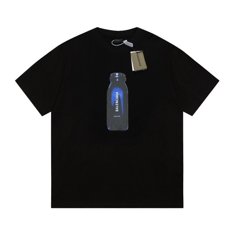 Wholesale High-quality Cheap B.alenciaga Short Sleeve Crew Neck T-Shirts for sale