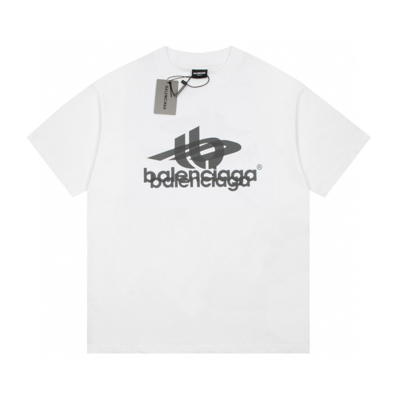 Wholesale High-quality Cheap B.alenciaga Short Sleeve Crew Neck T-Shirts for sale