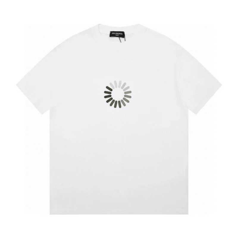 Wholesale High-quality Cheap B.alenciaga Short Sleeve Crew Neck T-Shirts for sale