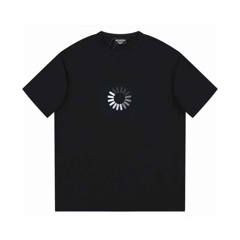 Wholesale High-quality Cheap B.alenciaga Short Sleeve Crew Neck T-Shirts for sale