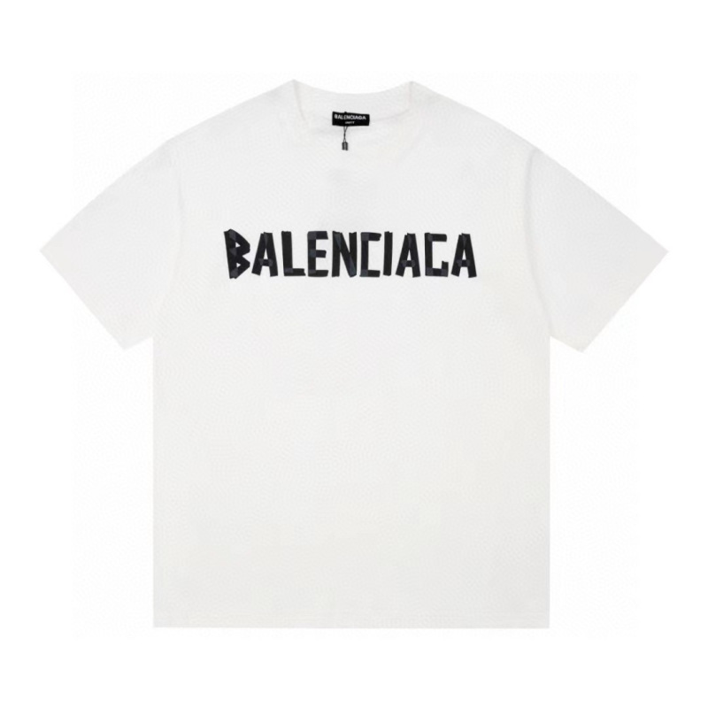 Wholesale High-quality Cheap B.alenciaga Short Sleeve Crew Neck T-Shirts for sale