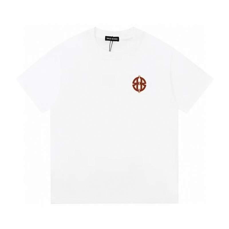 Wholesale High-quality Cheap B.alenciaga Short Sleeve Crew Neck T-Shirts for sale