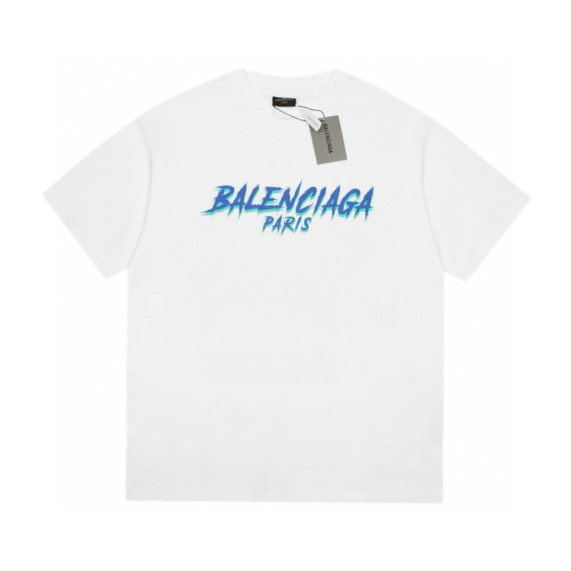 Wholesale High-quality Cheap B.alenciaga Short Sleeve Crew Neck T-Shirts for sale