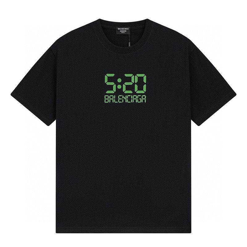 Wholesale High-quality Cheap B.alenciaga Short Sleeve Crew Neck T-Shirts for sale