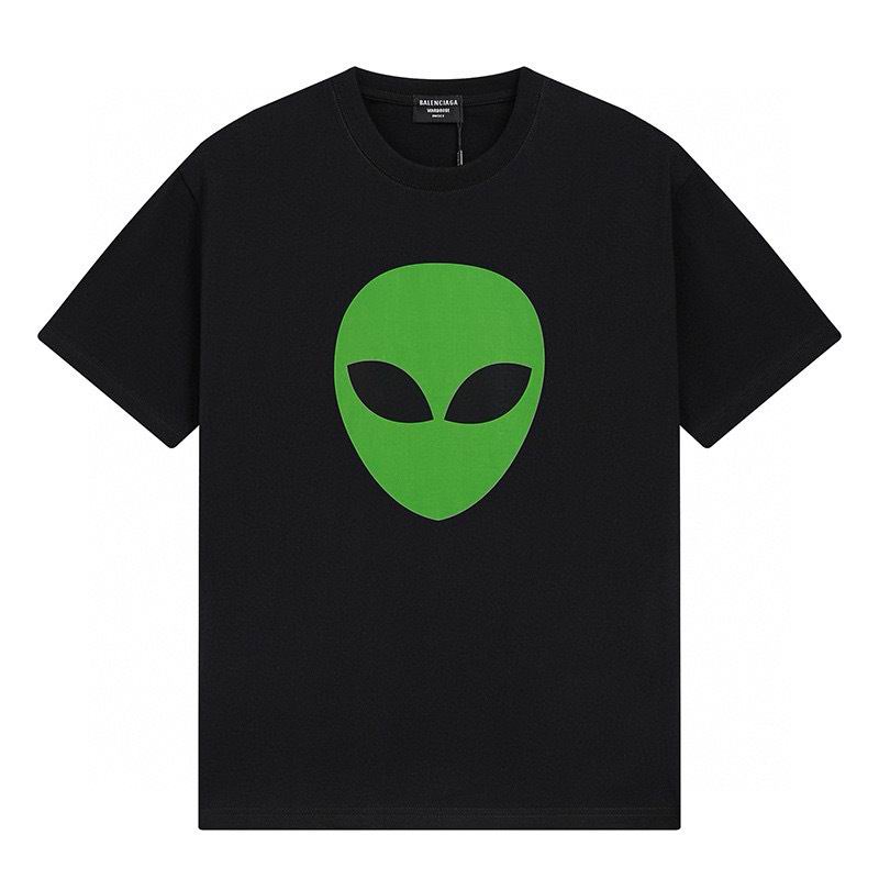 Wholesale High-quality Cheap B.alenciaga Short Sleeve Crew Neck T-Shirts for sale