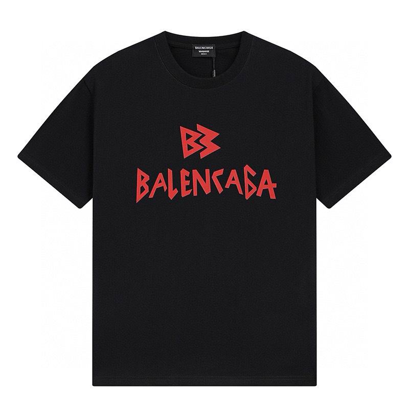 Wholesale High-quality Cheap B.alenciaga Short Sleeve Crew Neck T-Shirts for sale