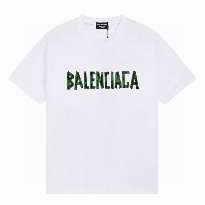 Wholesale Cheap B.alenciaga Fashion Short Sleeve Designer T Shirts for Sale