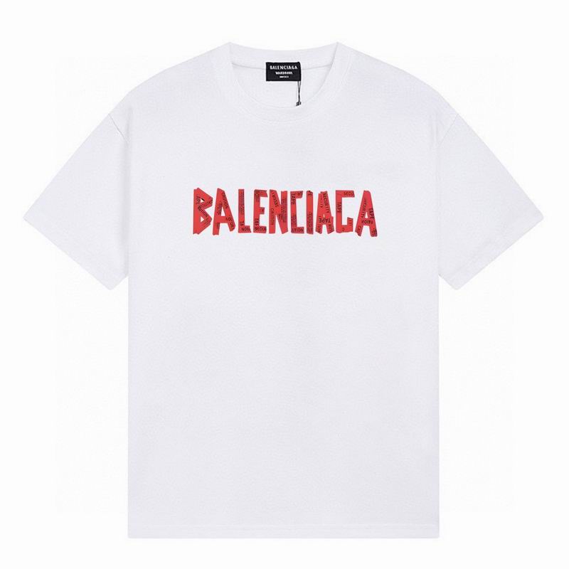 Wholesale Cheap B.alenciaga Fashion Short Sleeve Designer T Shirts for Sale
