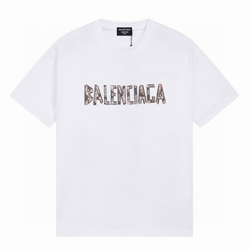 Wholesale Cheap B.alenciaga Fashion Short Sleeve Designer T Shirts for Sale
