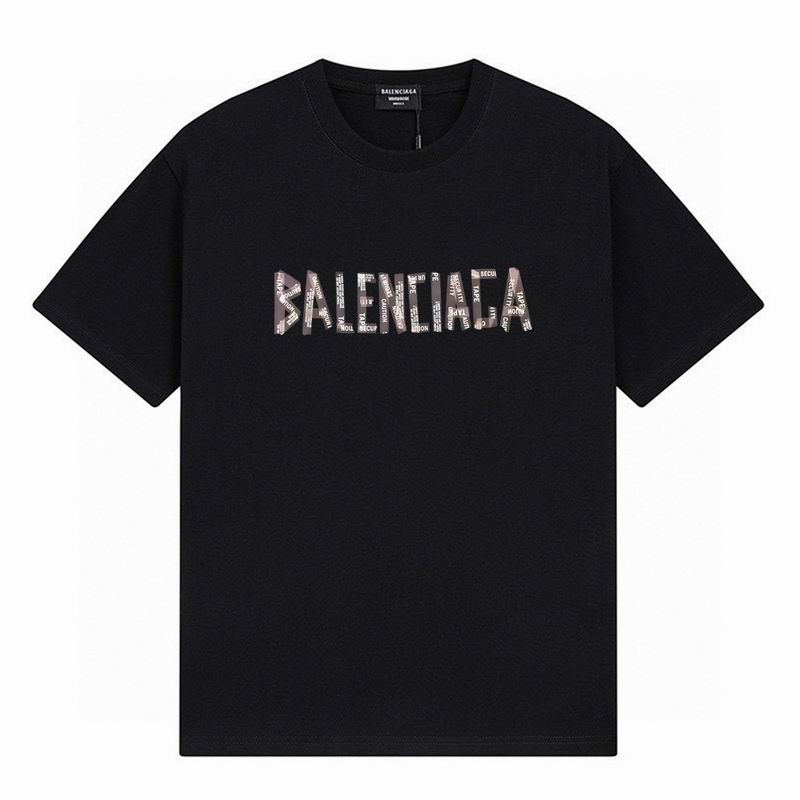 Wholesale Cheap B.alenciaga Fashion Short Sleeve Designer T Shirts for Sale