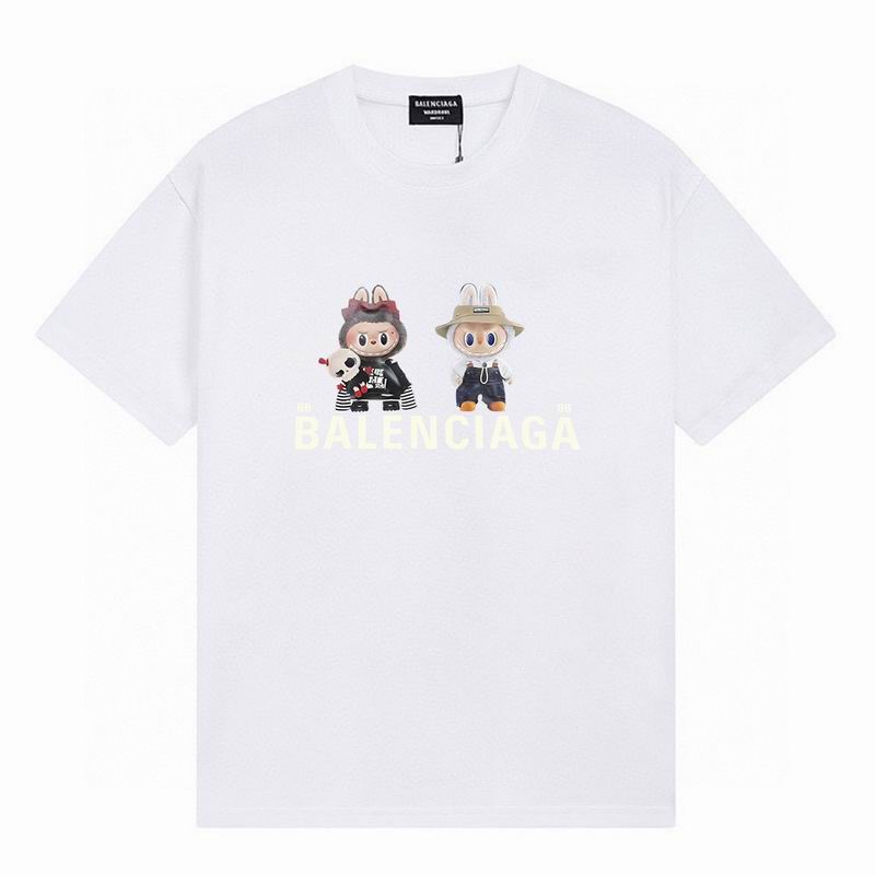 Wholesale Cheap B.alenciaga Fashion Short Sleeve Designer T Shirts for Sale