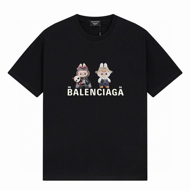 Wholesale Cheap B.alenciaga Fashion Short Sleeve Designer T Shirts for Sale