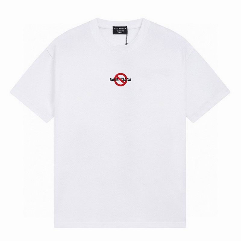 Wholesale Cheap B.alenciaga Fashion Short Sleeve Designer T Shirts for Sale