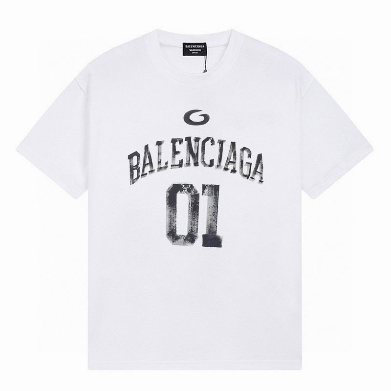 Wholesale Cheap B.alenciaga Fashion Short Sleeve Designer T Shirts for Sale