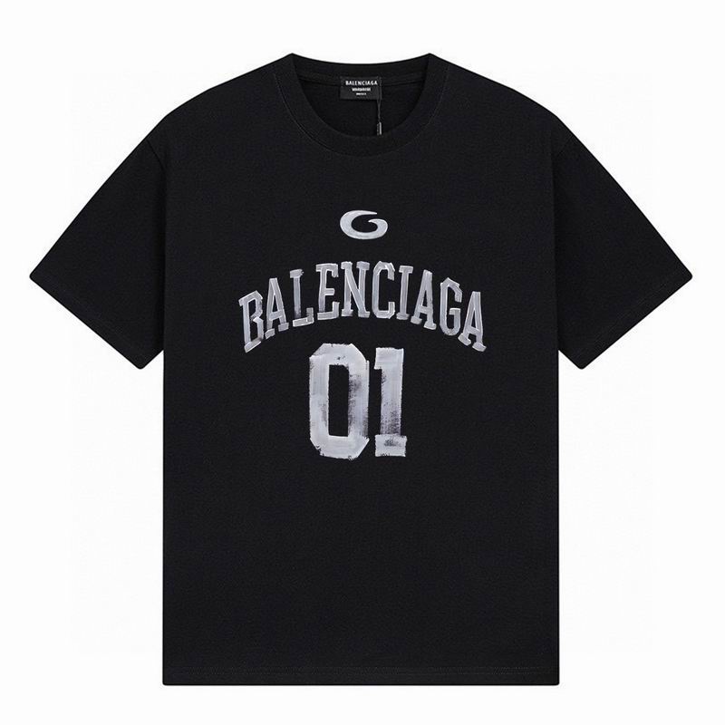 Wholesale Cheap B.alenciaga Fashion Short Sleeve Designer T Shirts for Sale