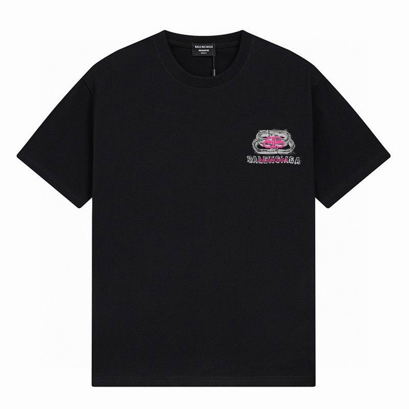 Wholesale Cheap B.alenciaga Fashion Short Sleeve Designer T Shirts for Sale