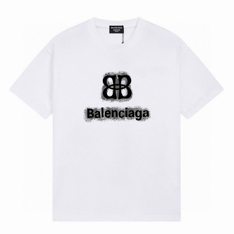 Wholesale Cheap B.alenciaga Fashion Short Sleeve Designer T Shirts for Sale