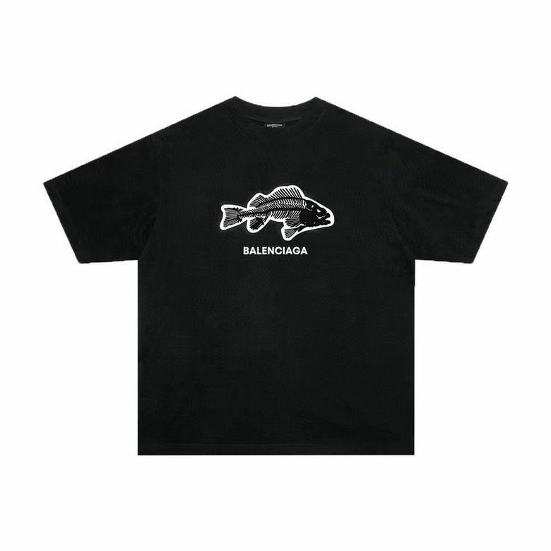 Wholesale Cheap B alenciaga short Sleeve T shirts for Sale