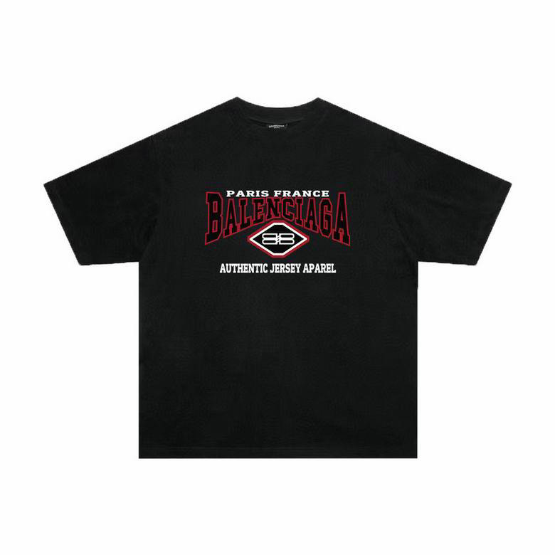 Wholesale Cheap B alenciaga short Sleeve T shirts for Sale